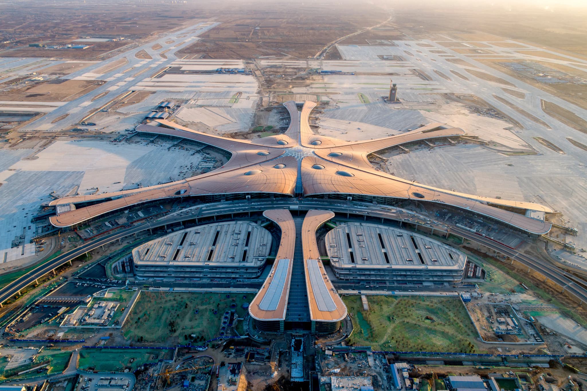 Highly efficient, clean, and beautiful airports