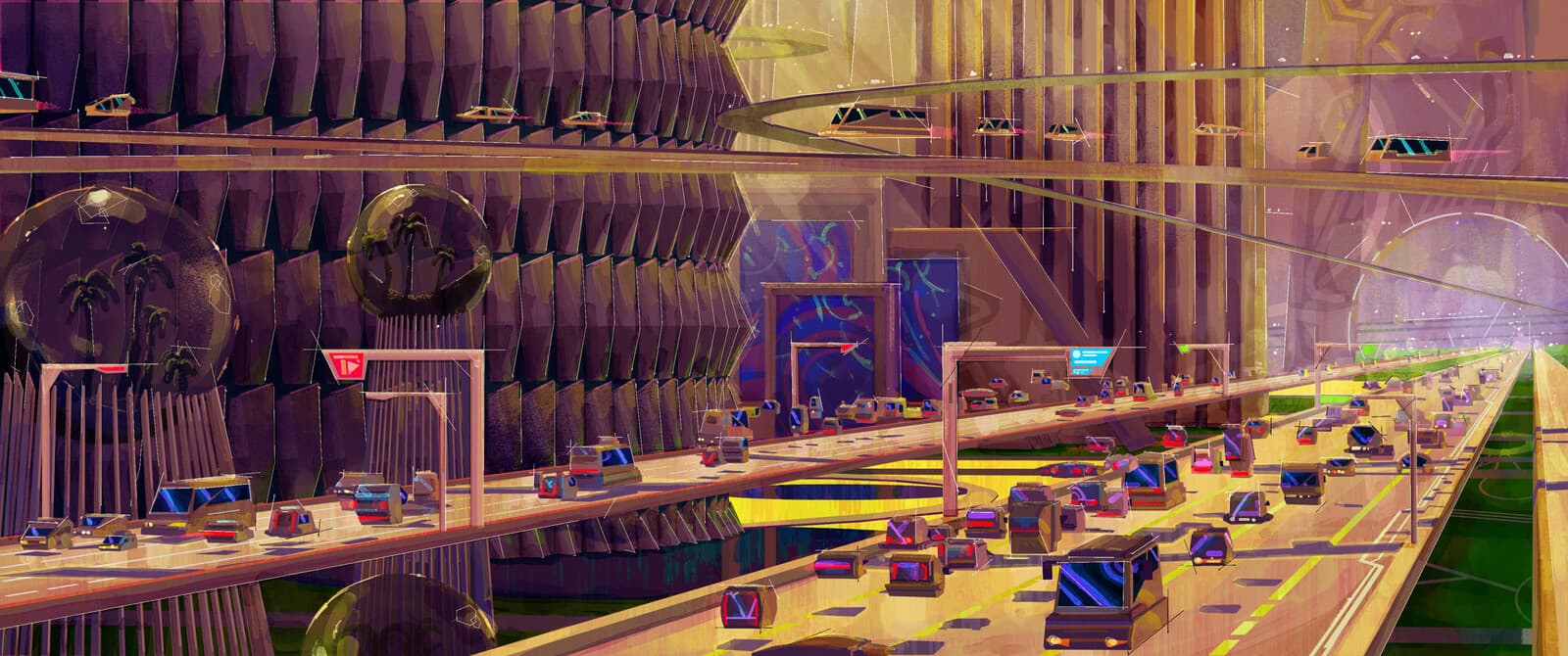 Autonomous vehicles Autobahn